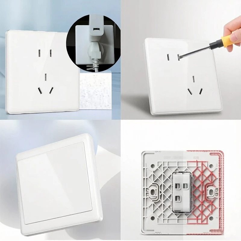 Plastic Switch And Socket Panels high quality